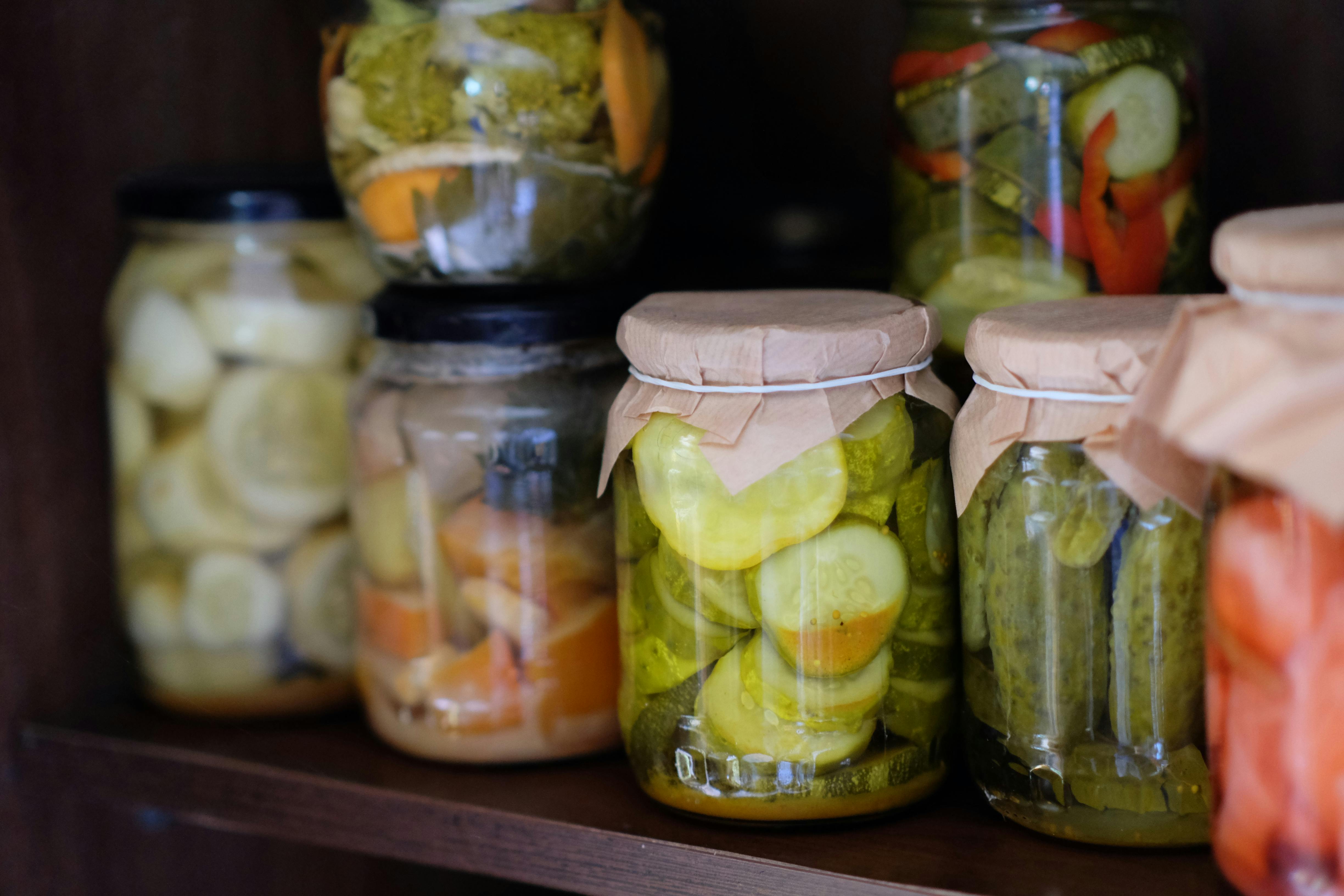 conserve di verdure