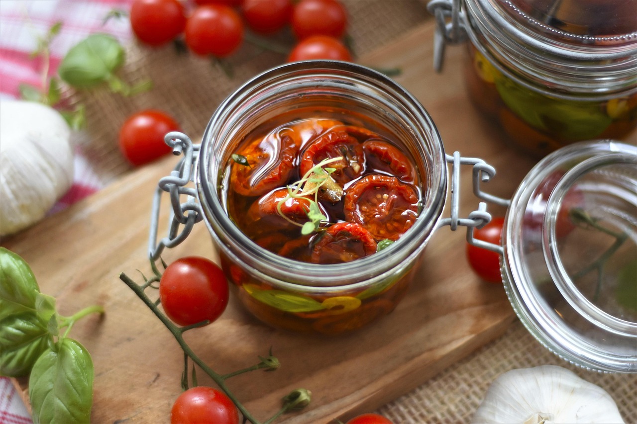 tomatoes in oil