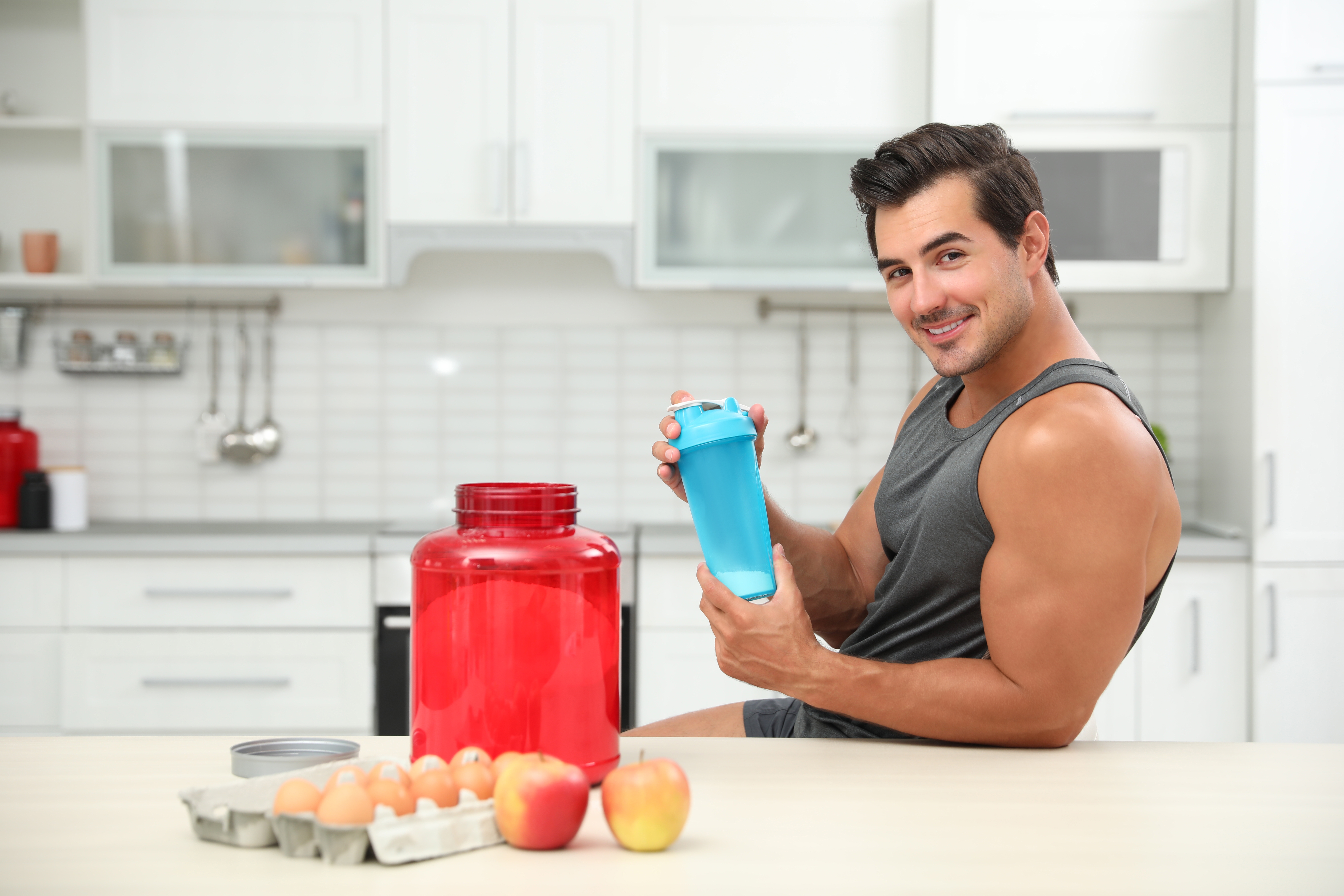 alimentación rica de proteínas