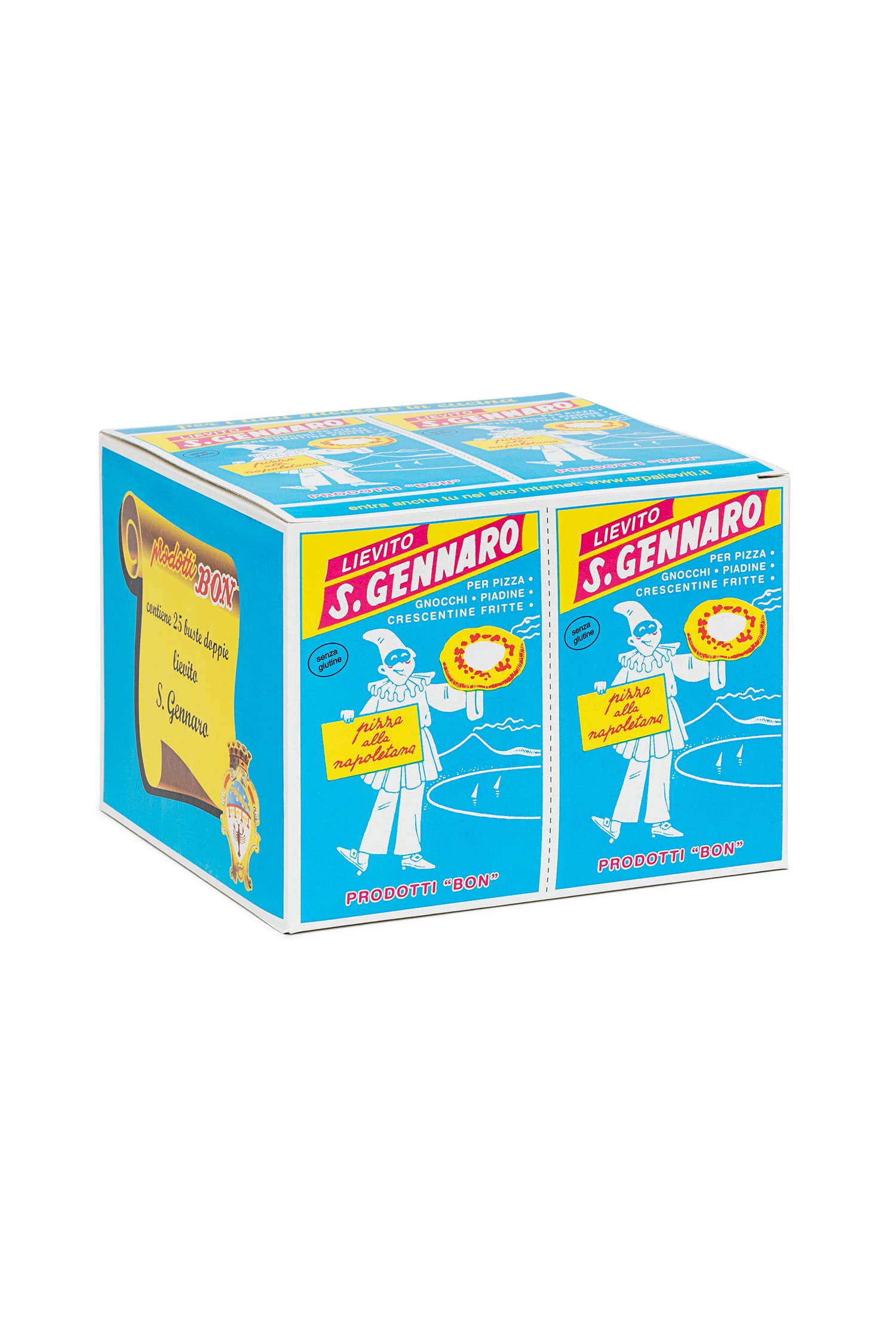 Product packaging: San Gennaro Baking Powder by Ar.pa Lieviti.