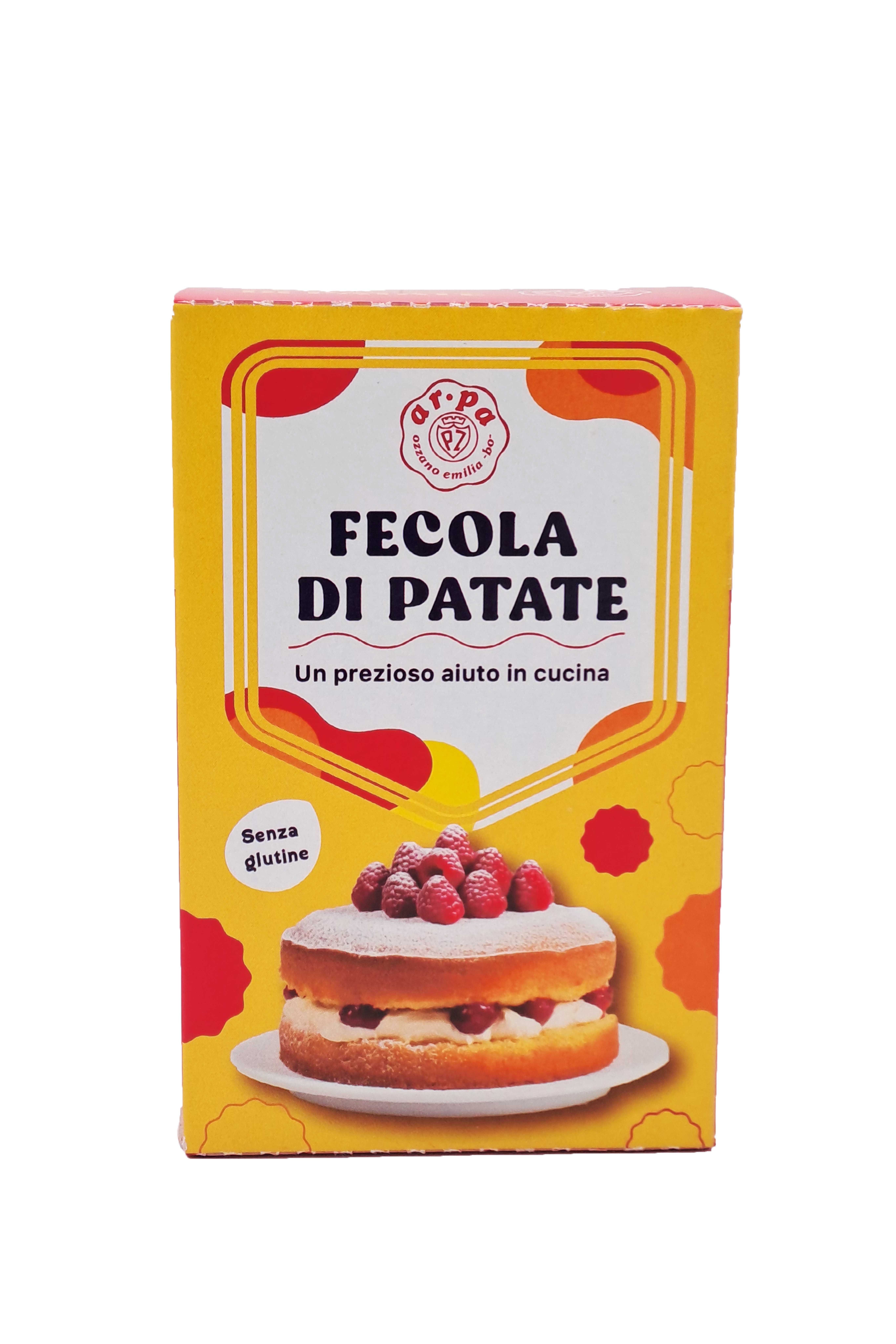 Product packaging: Potato starch 250 g