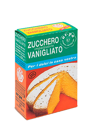 Product packaging: Vanilla powdered sugar