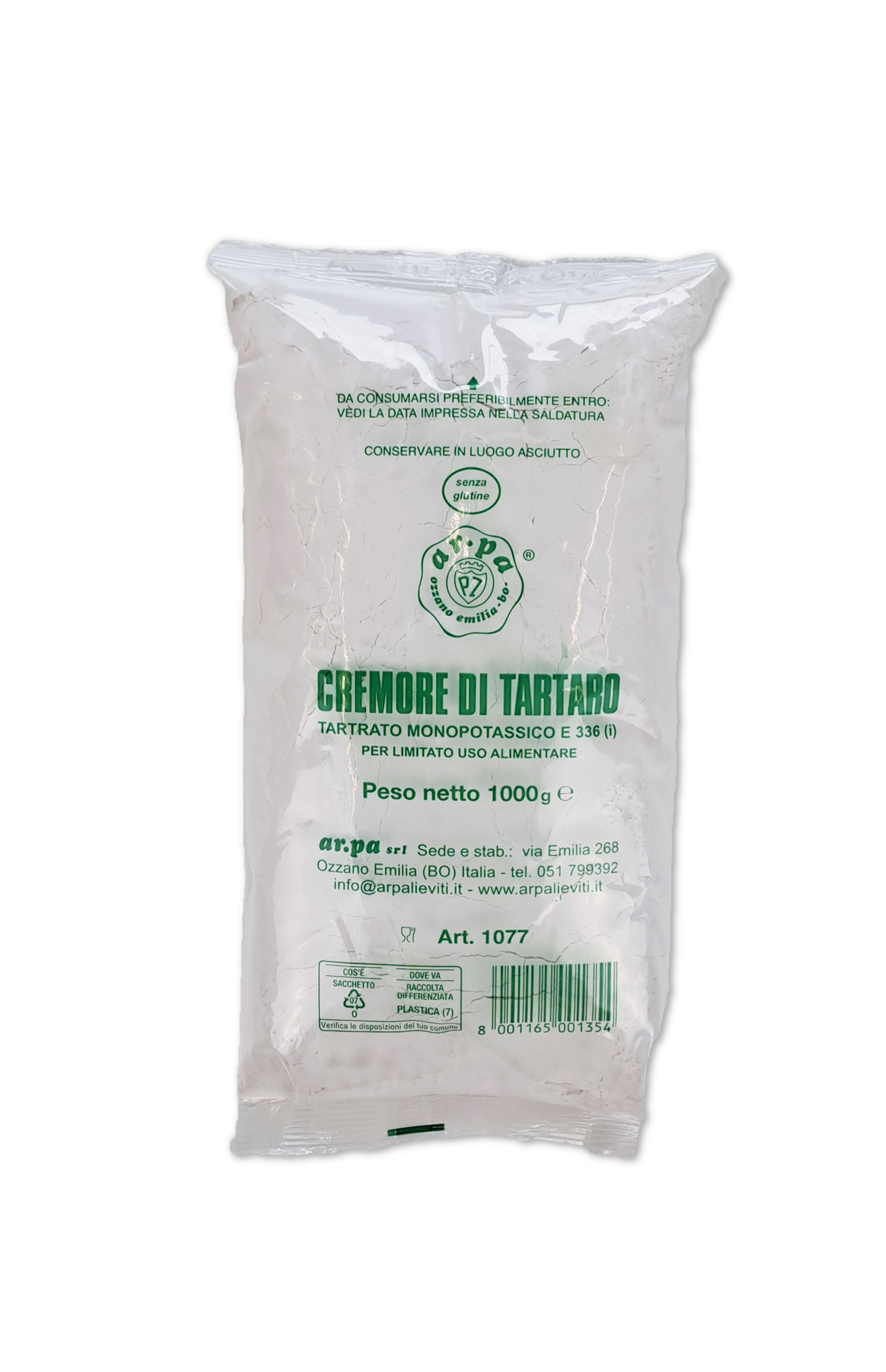 Product Packaging: Cream of Tartar