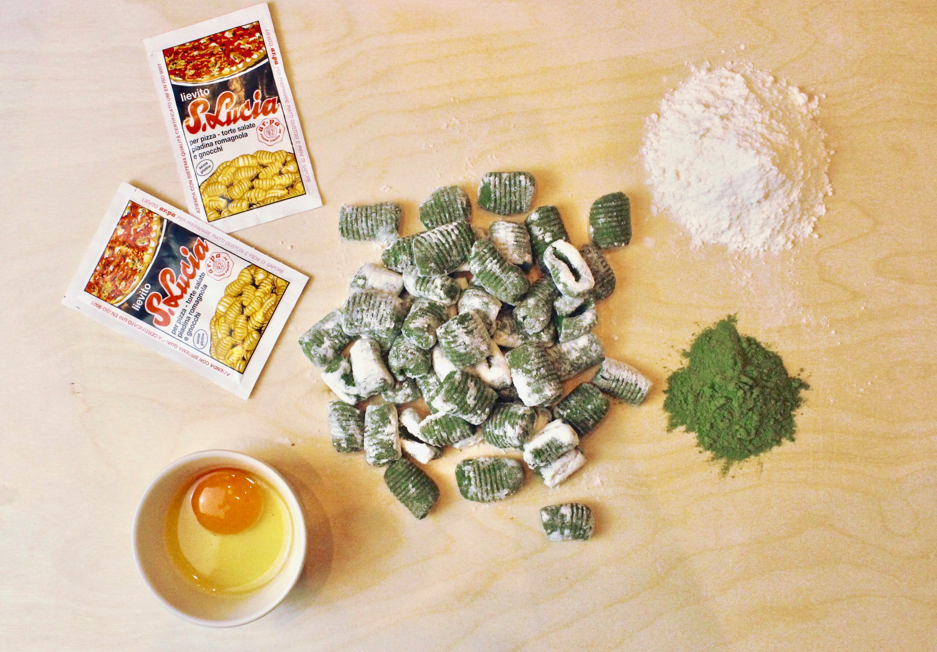 Potato and Spinach Gnocchi