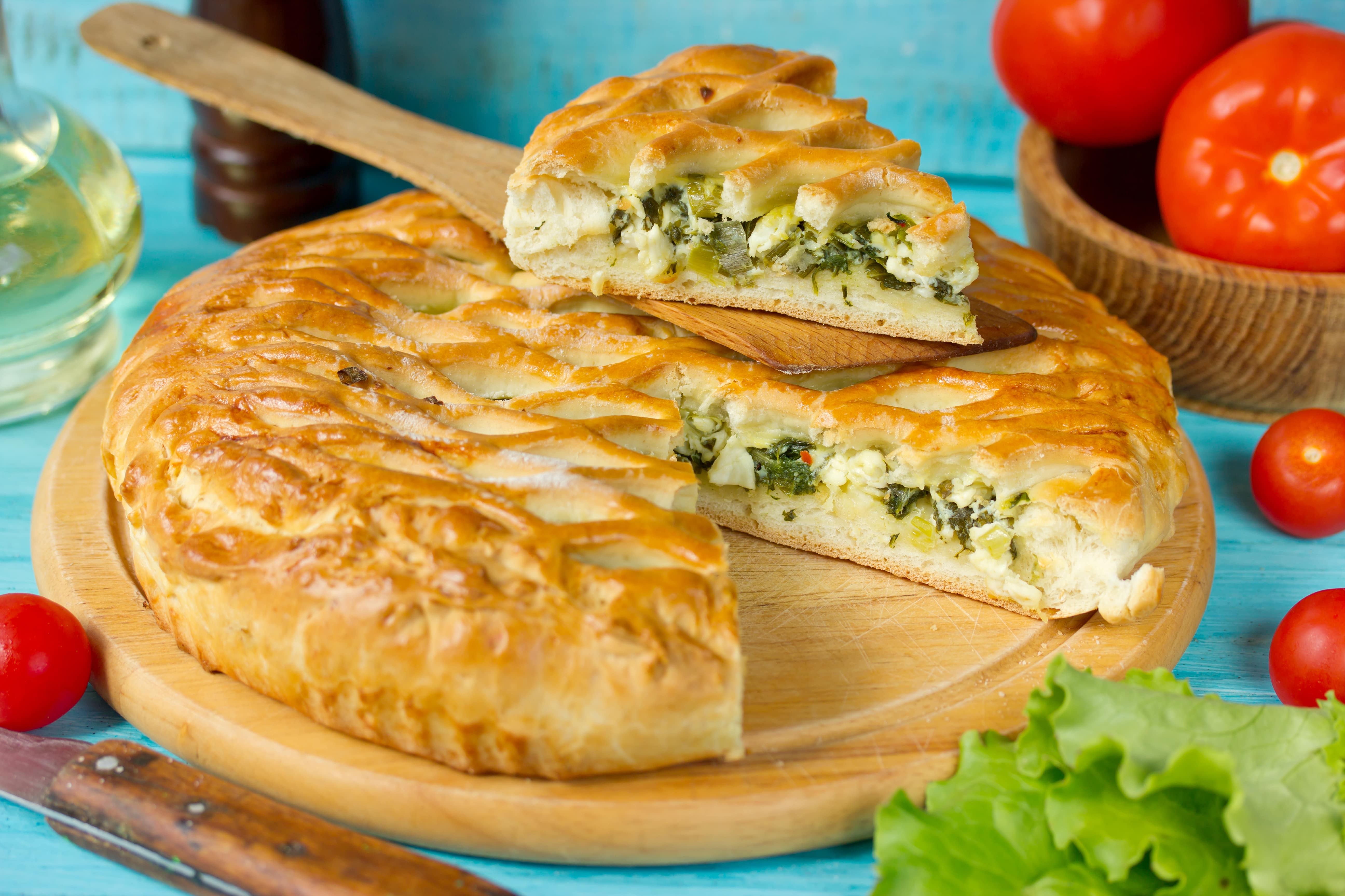 Rustic Ricotta and Spinach Pie