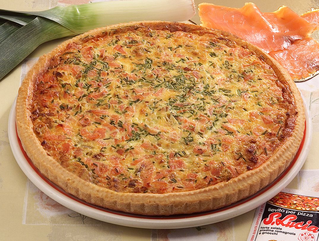 Salmon and Leek Savoury Pie