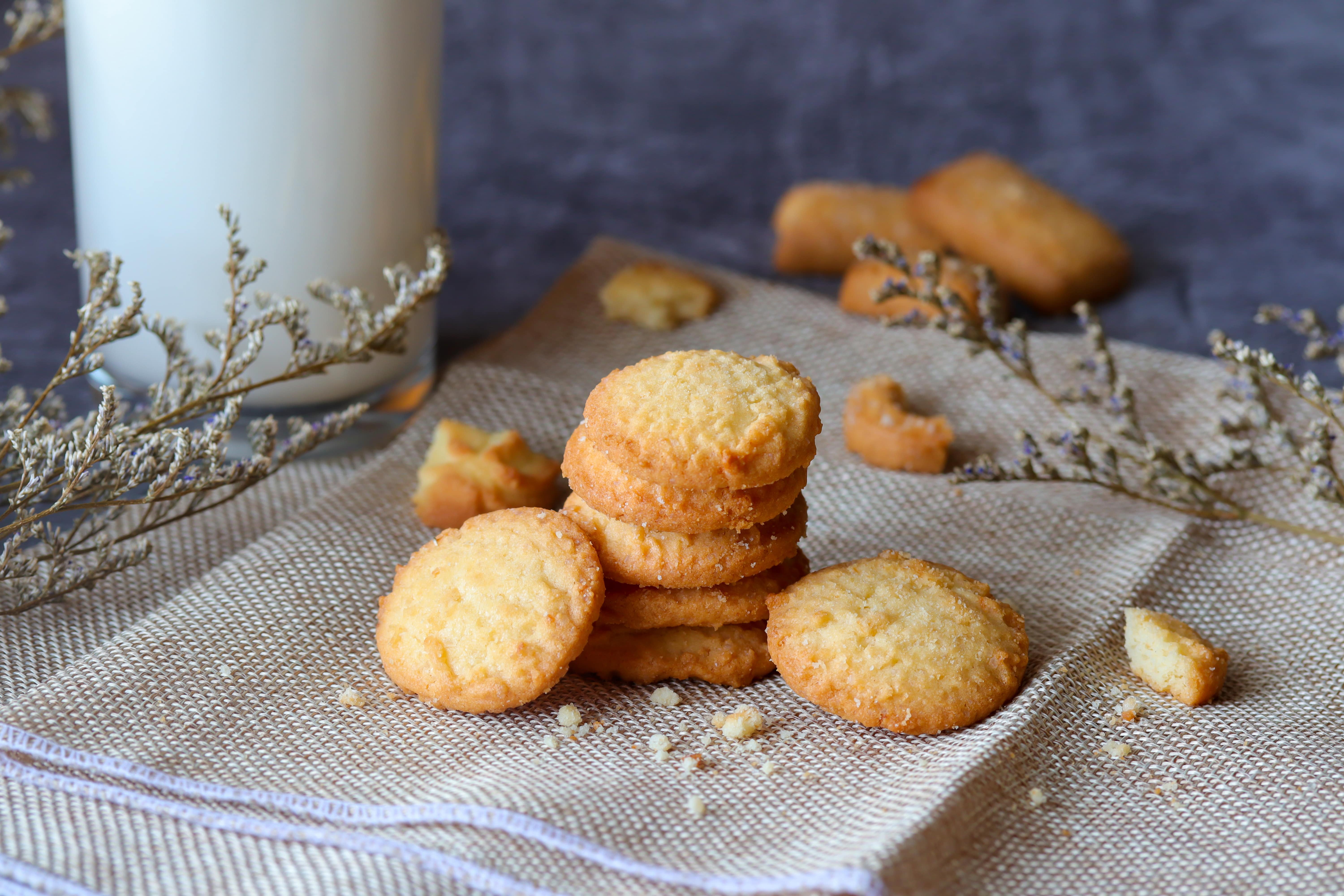 Salted Butter Sablé Cookies