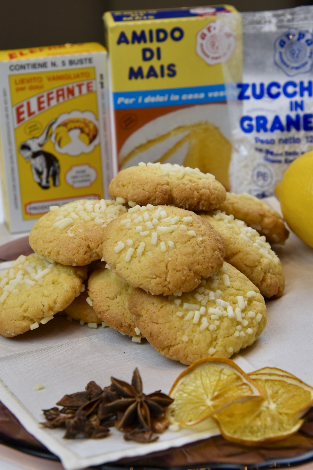 Galletas suaves de limón