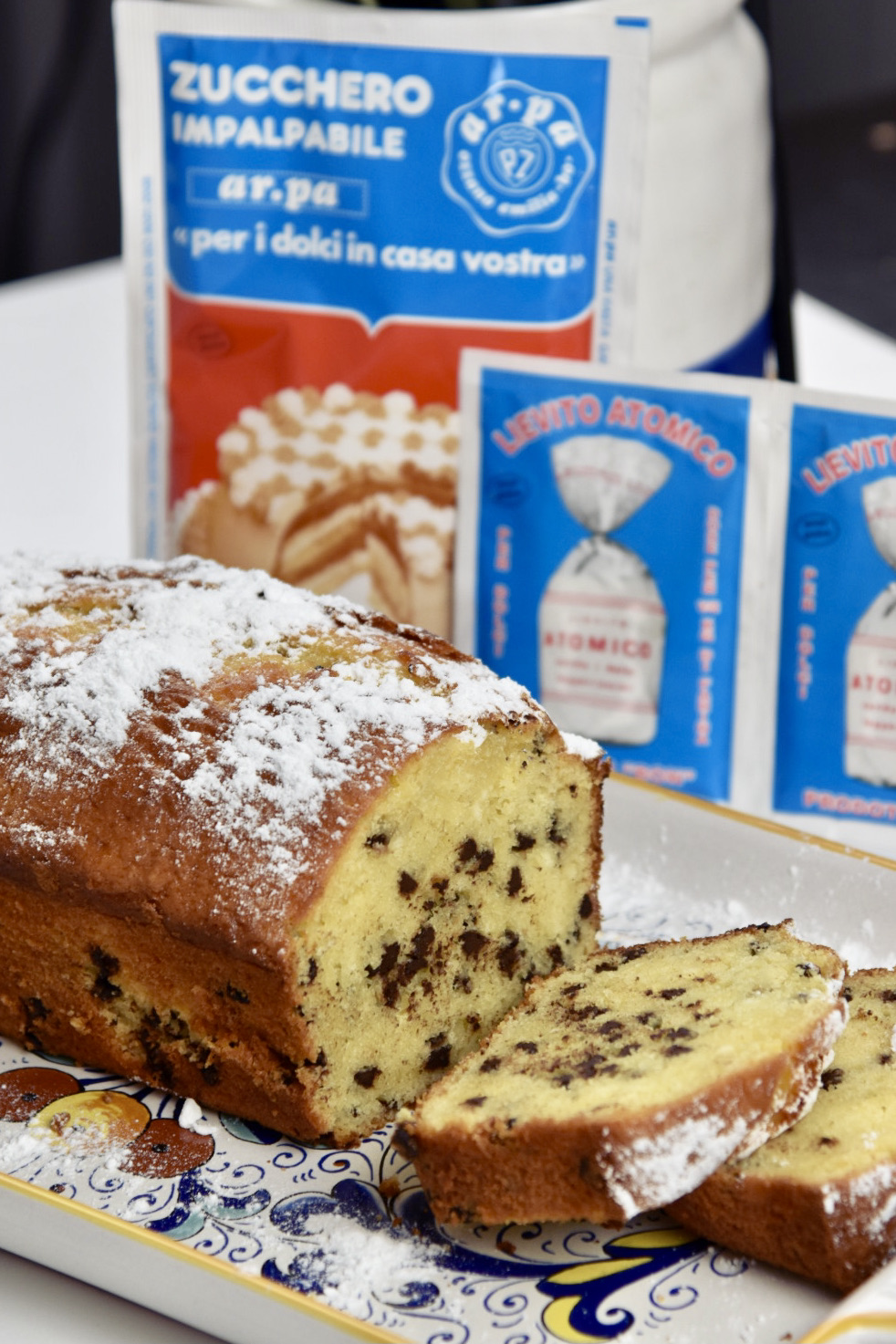 Yogurt and Chocolate Chip Loaf Cake