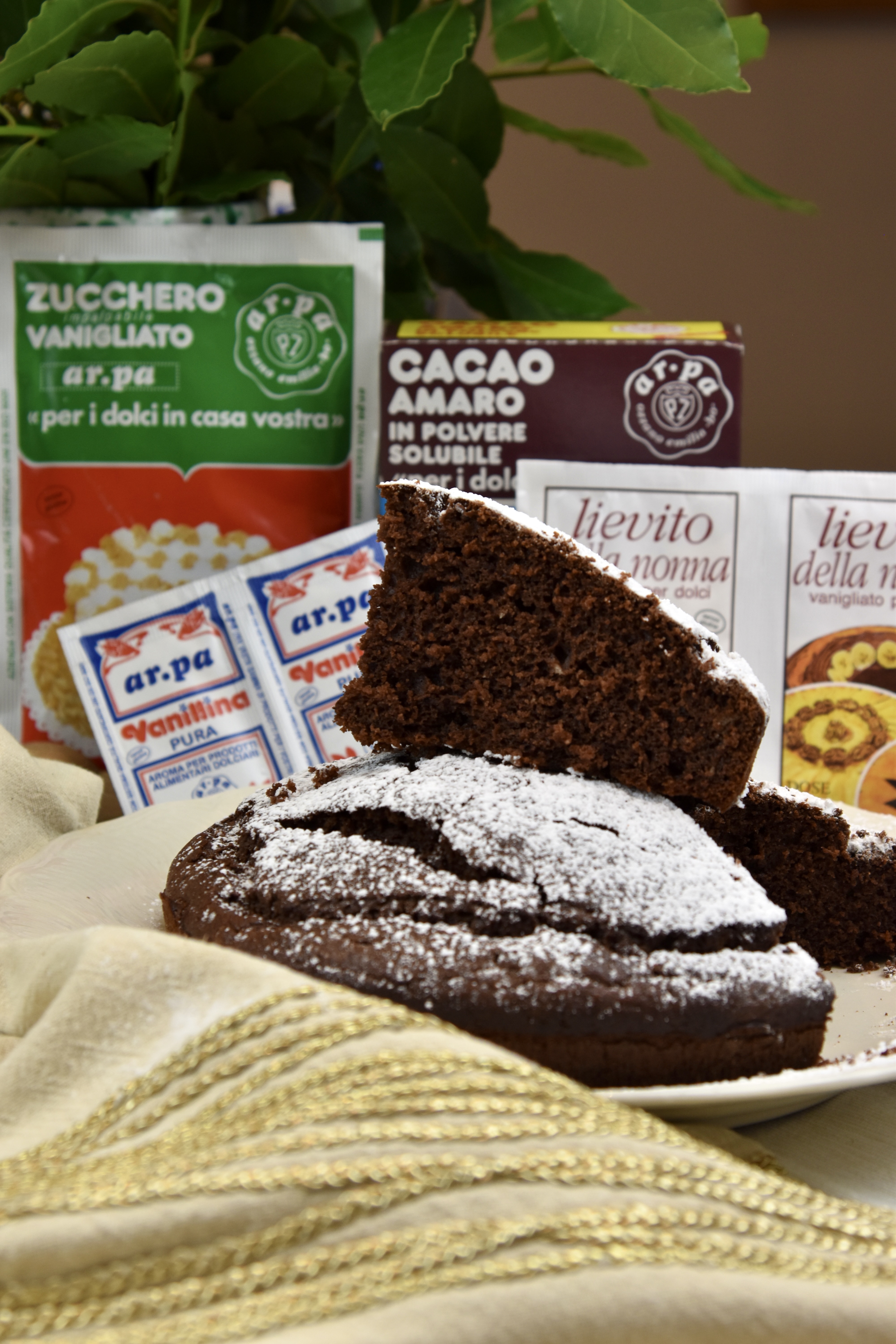 ricotta and cocoa cake